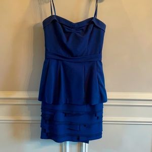 BCBGMAXAZRIA strapless tiered dress